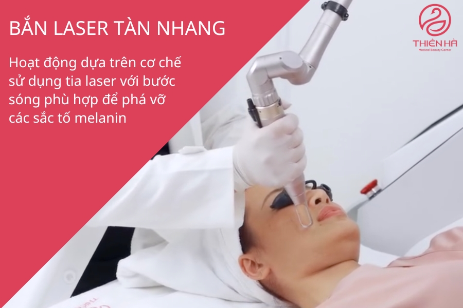 Bắn laser tàn nhang cần thực hiện theo liệu trình để thấy hiệu quả 