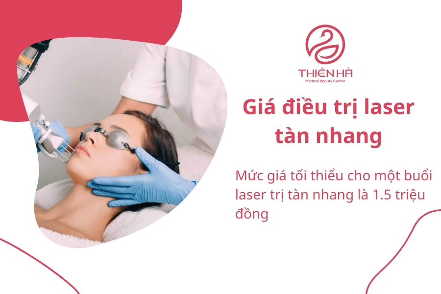 Mức giá điều trị tàn nhang thường không cố định do sự khác biệt giữa công nghệ, cơ sở điều trị và tình trạng cơ địa
