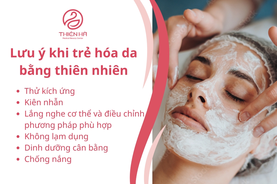 Việc lưu ý những điều trên không chỉ giúp bạn tận dụng tối đa hiệu quả từ phương pháp trẻ hóa da tự nhiên mà còn đảm bảo an toàn, tránh những tổn thương không mong muốn cho làn da.