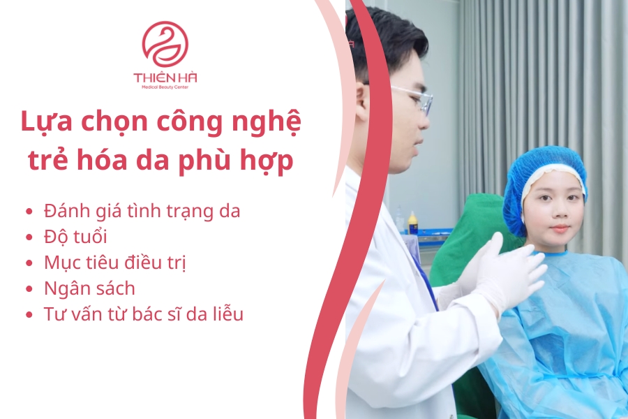 Thiên Hà Medical Beauty Center không chỉ cung cấp các công nghệ trẻ hóa tiên tiến mà còn sở hữu đội ngũ bác sĩ giàu kinh nghiệm, giúp bạn an tâm trong từng bước điều trị.