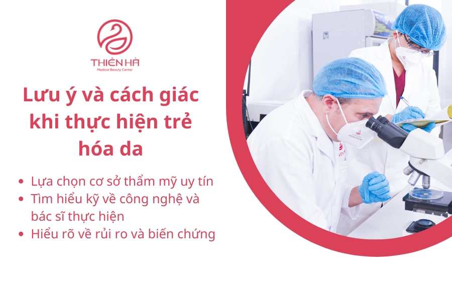 Chỉ khi bạn chọn đúng nơi, đúng phương pháp và thực hiện đúng quy trình, trẻ hóa da mới mang lại kết quả như mong đợi mà không gây hại cho sức khỏe làn da.