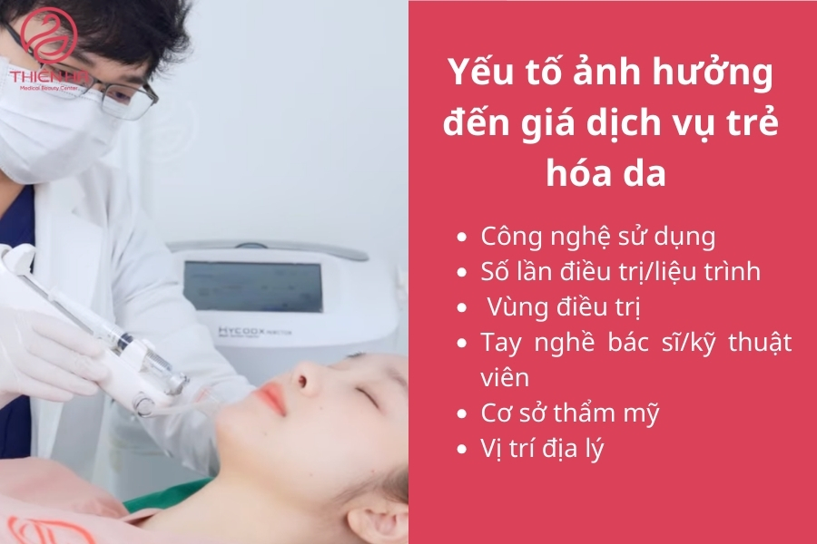 Liệu trình trẻ hóa da mặt giá bao nhiêu? Hiểu rõ các yếu tố này sẽ giúp bạn dễ dàng đưa ra lựa chọn phù hợp với nhu cầu và ngân sách của mình.