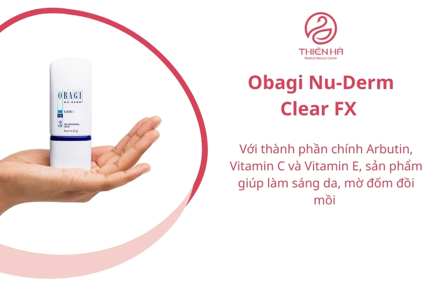 Obagi Nu-Derm Clear FX là sản phẩm kem trị đồi mồi bán chạy nhất thị trường hiện nay