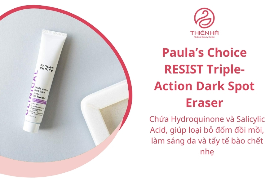 Paula’s Choice RESIST Triple-Action Dark Spot Eraser là sản phẩm nổi tiếng trong giới làm đẹp về công dụng trị đồi mồi