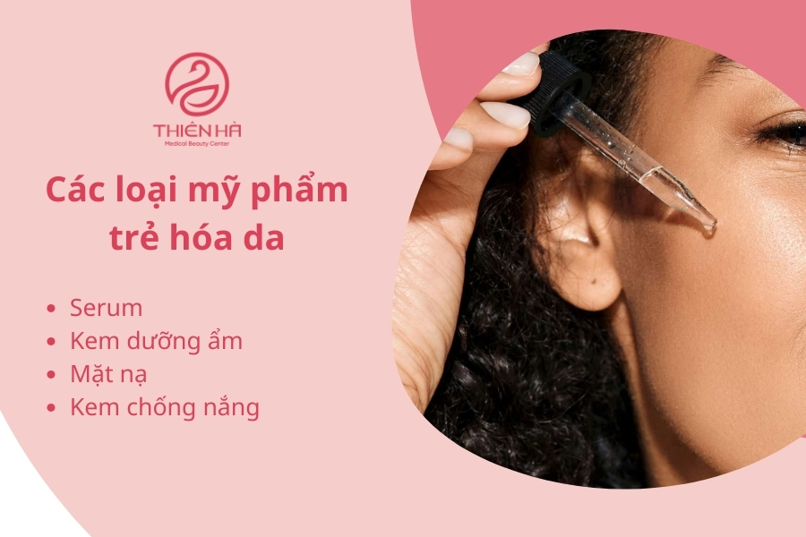Bạn có thể chọn dùng kết hợp 4 loại mỹ phẩm trên để tăng hiệu quả trẻ hóa da