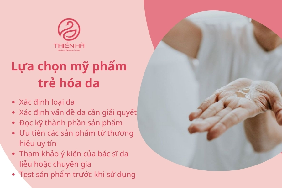 Chọn mỹ phẩm phù hợp là bước quan trọng nhất của quá trình dưỡng da trẻ hóa