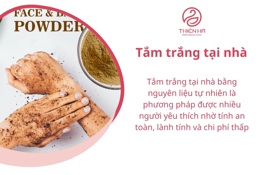 Tắm trắng tại nhà bằng nguyên liệu tự nhiên tương đối an toàn mặc dù hiệu quả cần thời gian