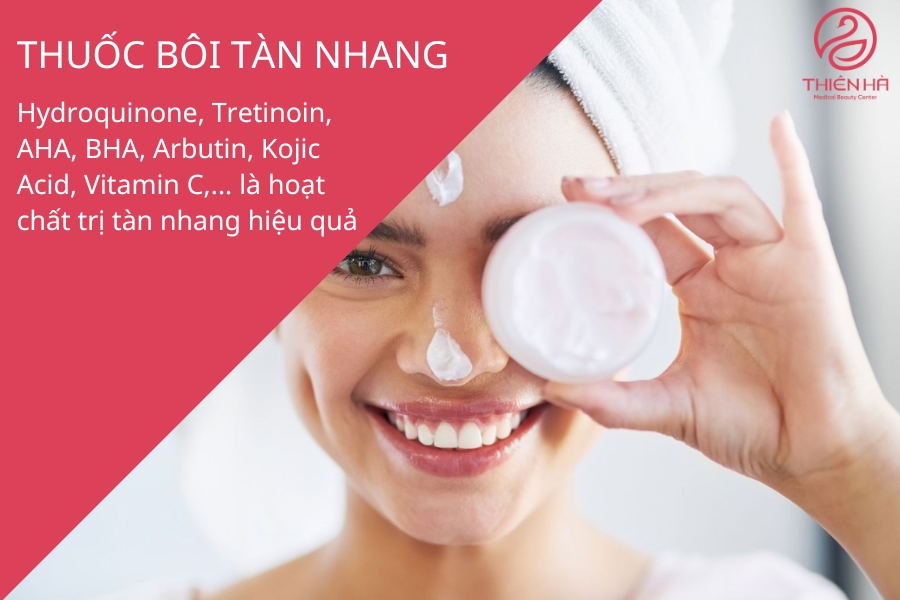 Có rất nhiều chị em lựa chọn các loại thuốc bôi tàn nhang vì tiện lợi và phù hợp với người bận rộn