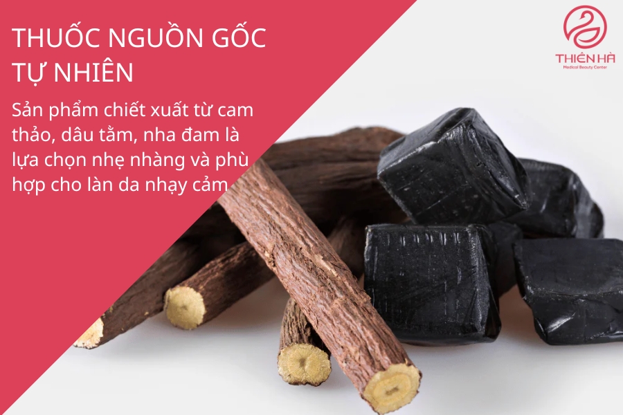 Thuốc trị tàn nhang đốm nâu có nguồn gốc tự nhiên được đánh giá cao nhờ an toàn, không lo kích ứng