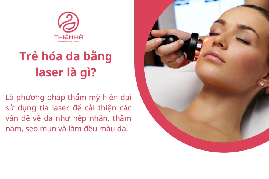 Trẻ hóa da bằng laser không chỉ mang lại làn da tươi trẻ, mịn màng mà còn giúp cải thiện đáng kể sức khỏe da từ sâu bên trong, trở thành giải pháp hàng đầu cho những ai muốn chống lại dấu hiệu lão hóa.