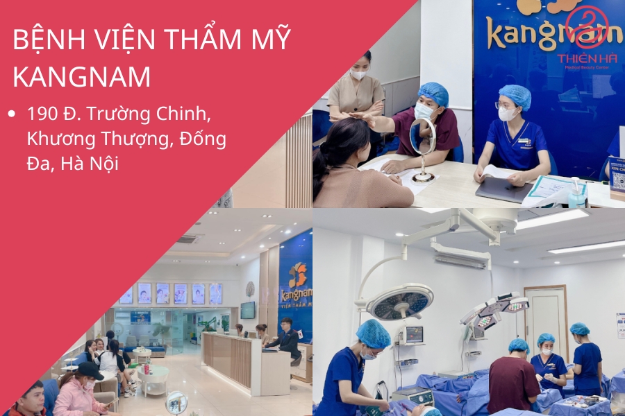 Bệnh viện Thẩm Mỹ Kangnam là một trong những cái tên uy tín trong ngành làm đẹp tại Việt Nam.
