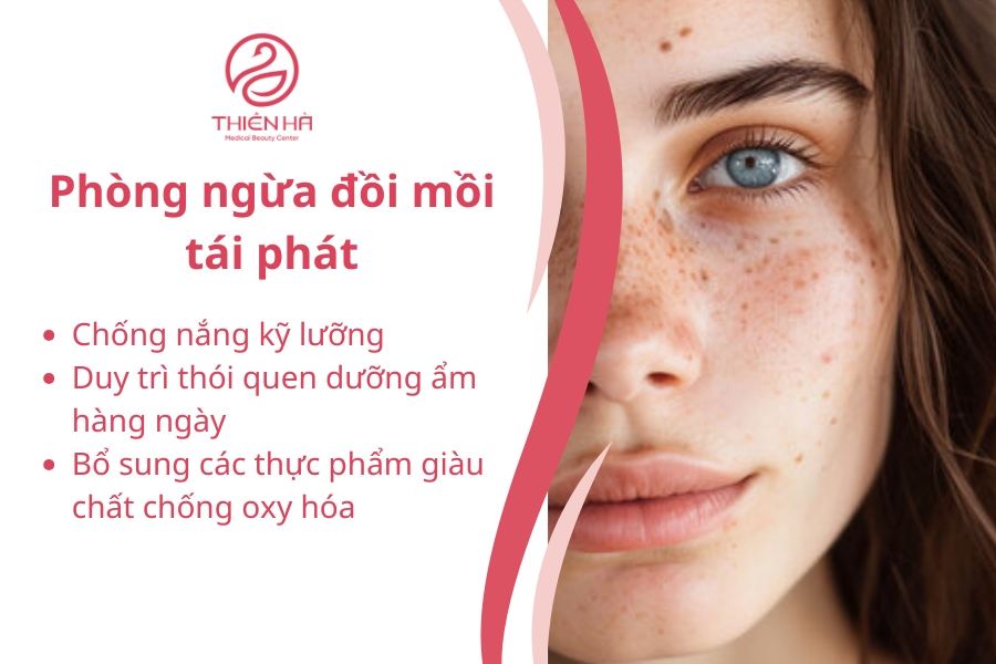 Việc kết hợp bảo vệ, chăm sóc da và duy trì lối sống lành mạnh không chỉ giúp bạn phòng ngừa đồi mồi tái phát mà còn giữ cho làn da luôn tươi trẻ, rạng rỡ qua thời gian.