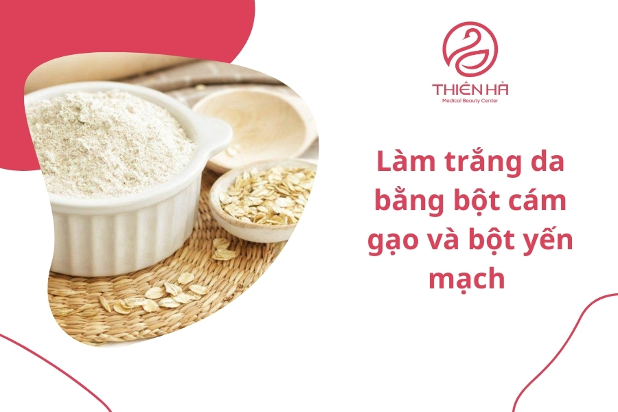 Người sở hữu làn da khô hoặc da thô ráp hãy thử ngay công thức bột cám gạo và bột yến mạch nhé!