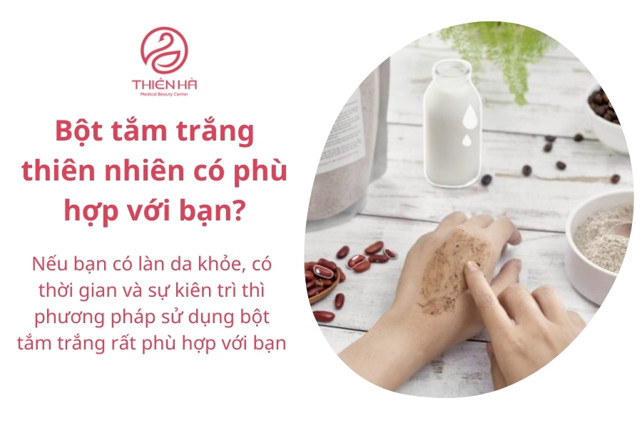 Hãy cân nhắc về tình trạng da, điều kiện và mong muốn của mình để xác định có nên sử dụng bột tắm trắng hay không nhé!