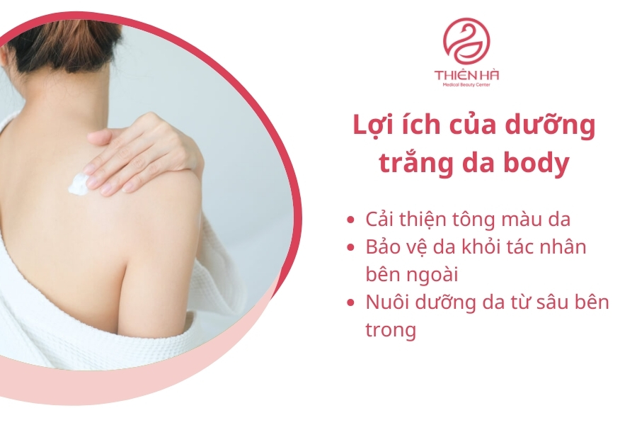 Dưỡng trắng da body không chỉ là làm đẹp mà còn là cách chăm sóc để có làn da khỏe mạnh từ bên trong!