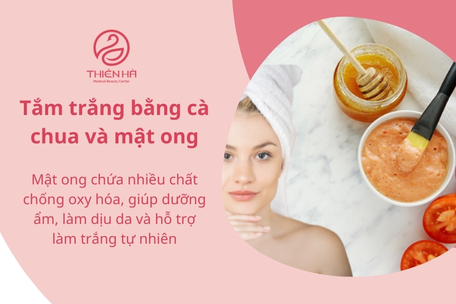 Cà chua kết hợp với mật ong chính là công thức làm trắng da hiệu quả mà bấy lâu nay các chị em vẫn thường hay sử dụng