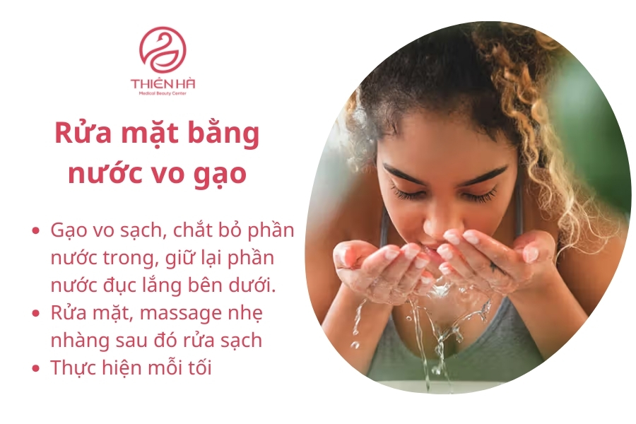 Dưỡng trắng bằng nước vo gạo là cách làm đẹp tự nhiên, an toàn
