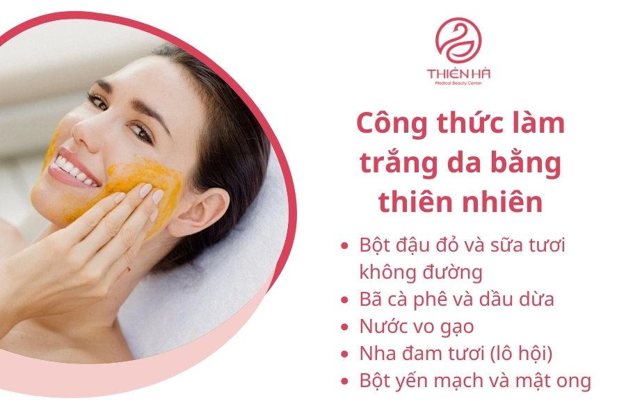 Các công thức tắm trắng bằng nguyên liệu thiên nhiên được đánh giá là lành tính và an toàn