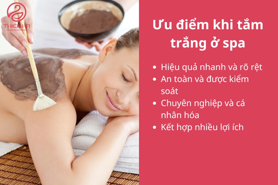 Tắm trắng tại spa là lựa chọn lý tưởng cho những ai muốn cải thiện làn da nhanh chóng, an toàn và bền vững. Tuy nhiên, điều quan trọng là bạn cần lựa chọn cơ sở uy tín để đảm bảo kết quả tốt nhất.