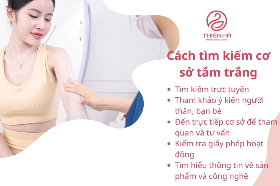 Bằng cách thực hiện những bước trên, bạn sẽ có được thông tin cần thiết để lựa chọn cơ sở tắm trắng phù hợp và uy tín. Điều này không chỉ đảm bảo hiệu quả làm đẹp mà còn giúp bạn tránh được những rủi ro không mong muốn.