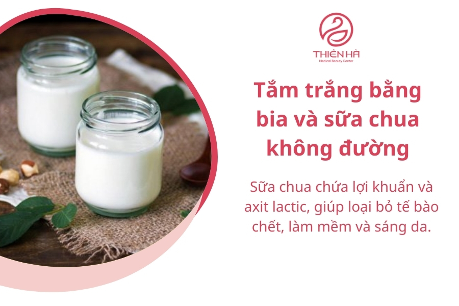 Sữa chua là nguyên liệu tắm trắng được nhắc đến nhiều nhất trên các diễn đàn làm đẹp!