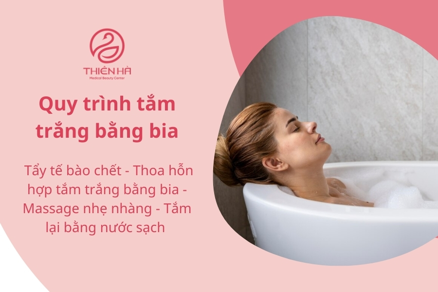 Tắm trắng bằng bia là phương pháp tự nhiên giúp da mềm mịn, sáng hơn theo thời gian nếu được thực hiện đúng cách. Tuy nhiên, hiệu quả của phương pháp này không thể nhanh chóng bằng các công nghệ tắm trắng hiện đại tại spa.