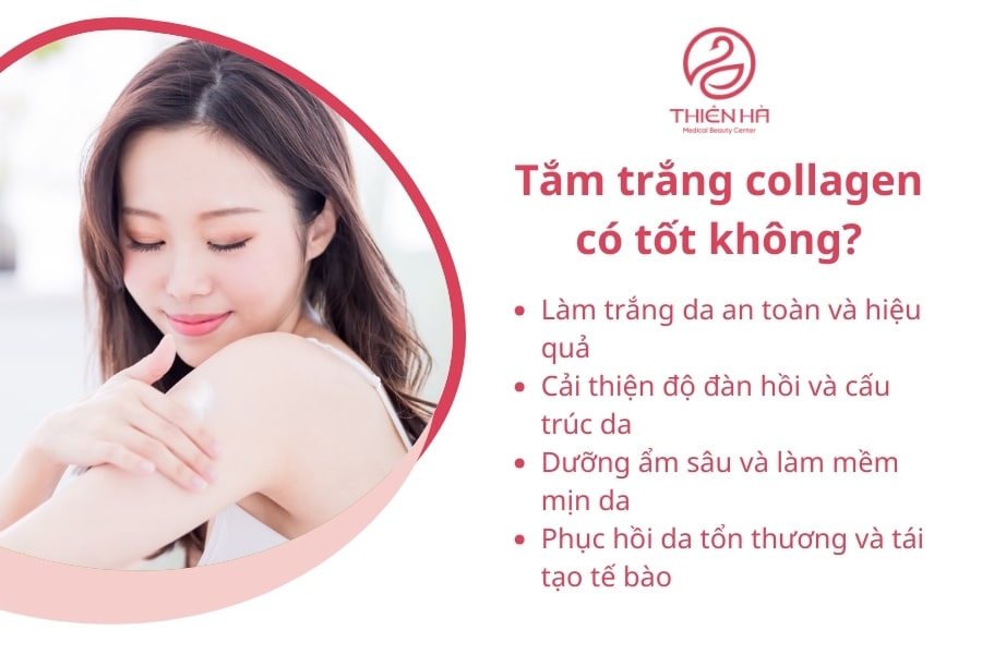 Tắm trắng collagen không chỉ là giải pháp làm đẹp hiệu quả mà còn là phương pháp dưỡng da toàn diện, cải thiện sức khỏe làn da và duy trì vẻ đẹp lâu dài.