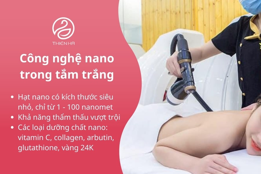 Với sự kết hợp giữa các dưỡng chất nano đặc biệt, liệu trình này hứa hẹn mang lại làn da sáng mịn, khỏe mạnh từ sâu bên trong.
