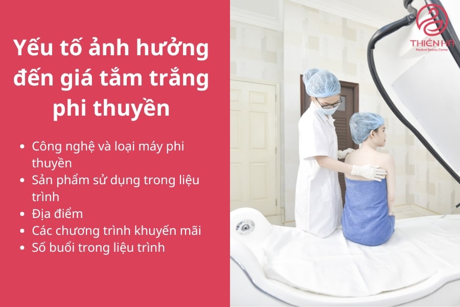 Việc hiểu rõ các yếu tố ảnh hưởng đến giá tắm trắng phi thuyền sẽ giúp bạn lựa chọn dịch vụ phù hợp với nhu cầu và tài chính của mình. Đừng quên kiểm tra kỹ chất lượng cơ sở và công nghệ sử dụng để đảm bảo an toàn và hiệu quả cho làn da.