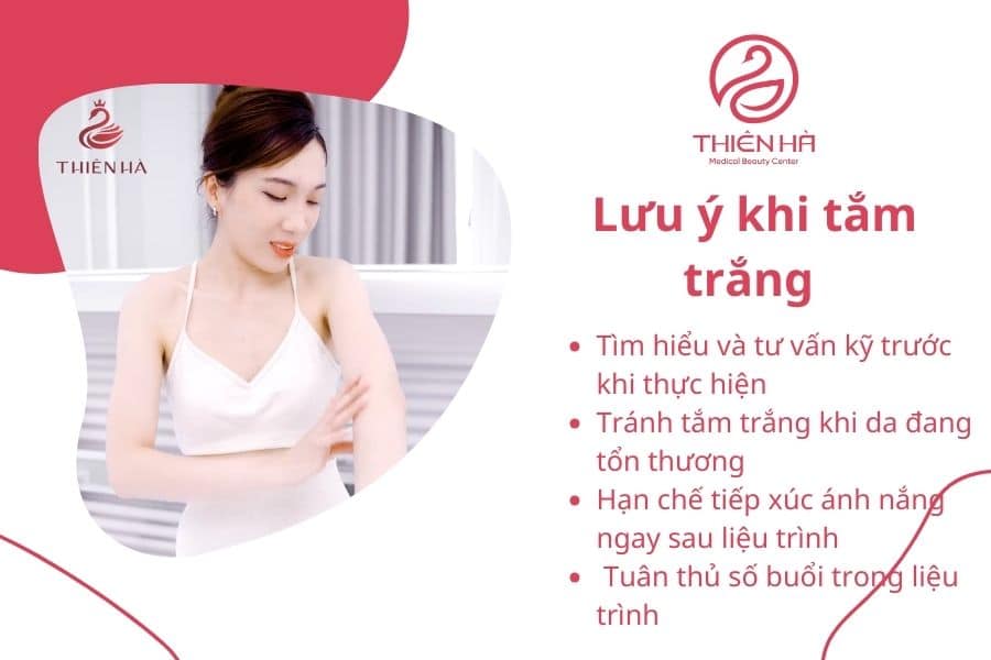 Bằng cách tuân thủ các lưu ý trên và kết hợp chăm sóc đúng cách, bạn sẽ đạt được kết quả như mong đợi, sở hữu làn da trắng sáng tự nhiên và tự tin tỏa sáng mỗi ngày. 
