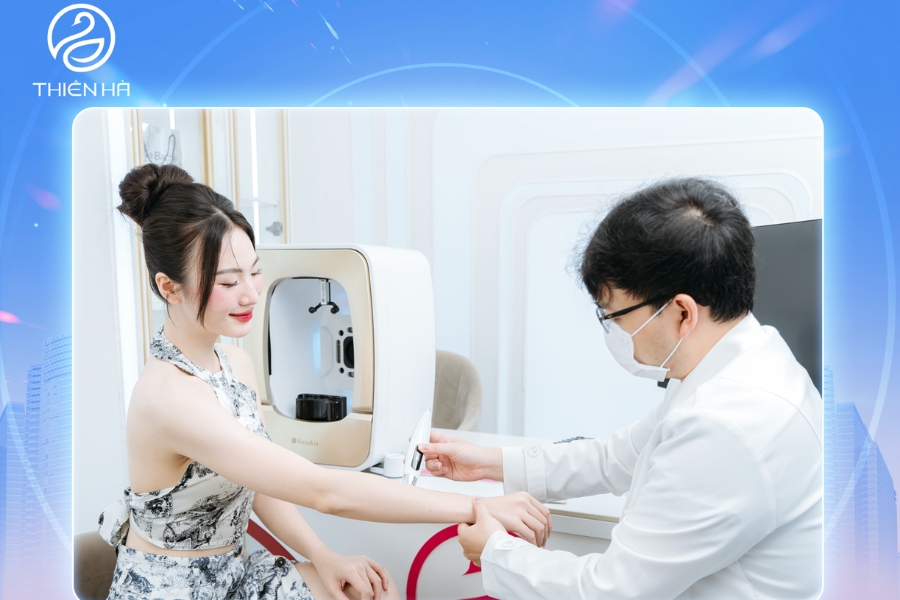 Sự kết hợp giữa chế độ ăn uống giàu dưỡng chất và công nghệ làm trắng da chuyên sâu tại Thiên Hà không chỉ giúp bật tone da nhanh chóng mà còn duy trì độ trắng sáng lâu dài, không lo hồi tone và không bắt nắng.