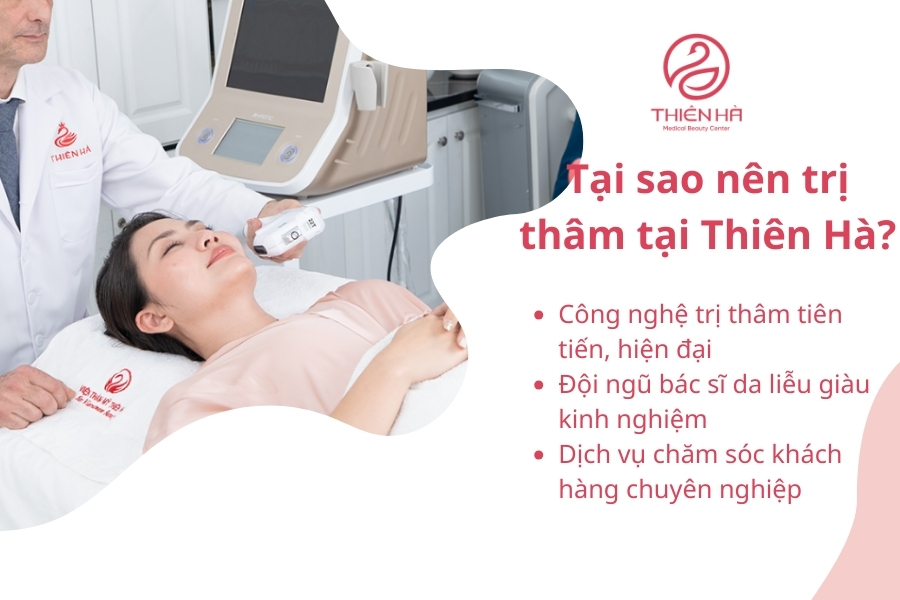 Nếu bạn đang tìm kiếm giải pháp trị thâm an toàn, hiệu quả, hãy đến Viện Thẩm Mỹ Thiên Hà để trải nghiệm dịch vụ chuyên nghiệp và sở hữu làn da sáng mịn như mong muốn!
