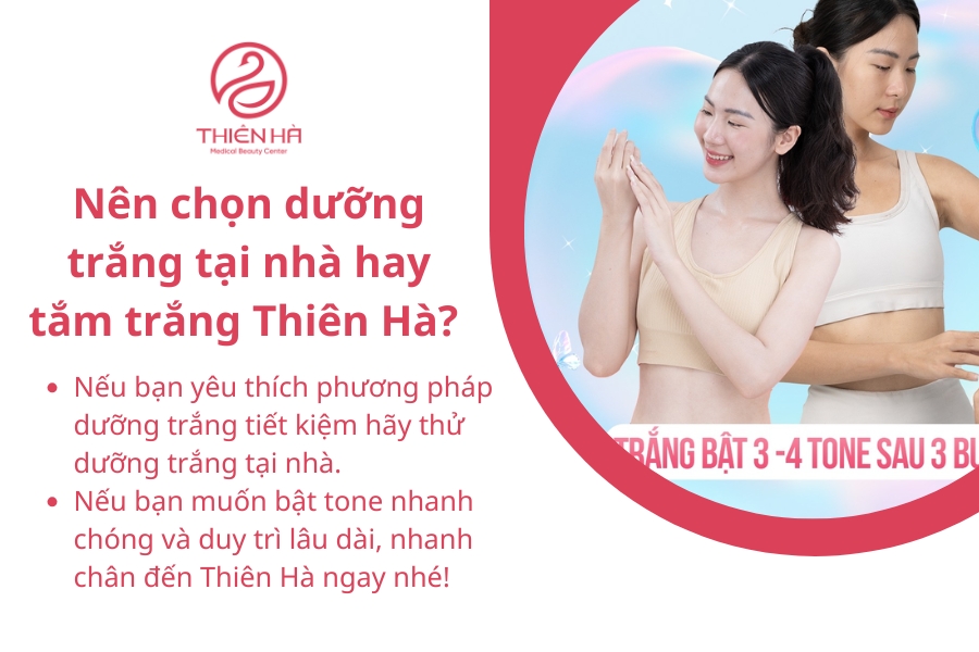 Lựa chọn cách làm trắng cổ nhanh nhất nào còn phụ thuộc vào mong muốn, nhu cầu và tình trạng da của các chị em!