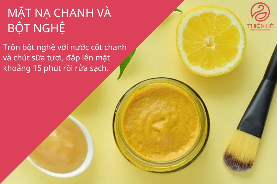 Cách làm trắng da bằng chanh và bột nghệ sẽ cho hiệu quả tốt khi sử dụng liên tục trong 4-6 tuần 