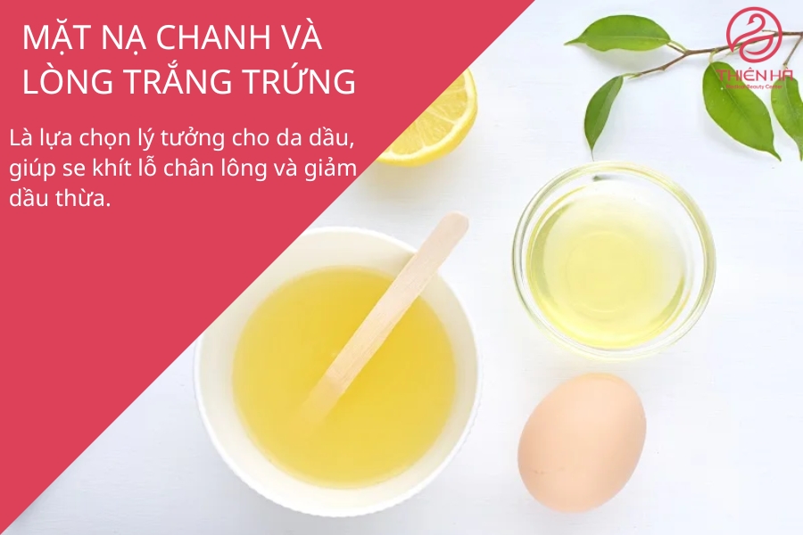 Cách làm trắng da bằng chanh và lòng trắng trứng có thể áp dụng 1 lần 1 tuần và tốt nhất nên dùng vào buổi tối trước khi đi ngủ