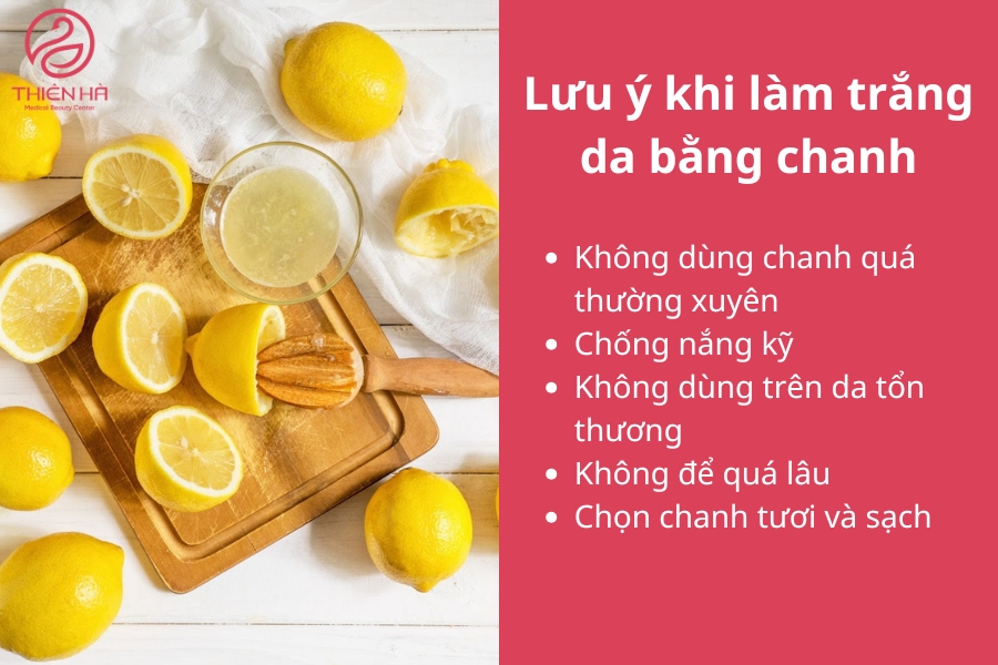Hãy luôn ghi nhớ những lưu ý này nếu không muốn gặp kích ứng khi sử dụng chanh tắm trắng 