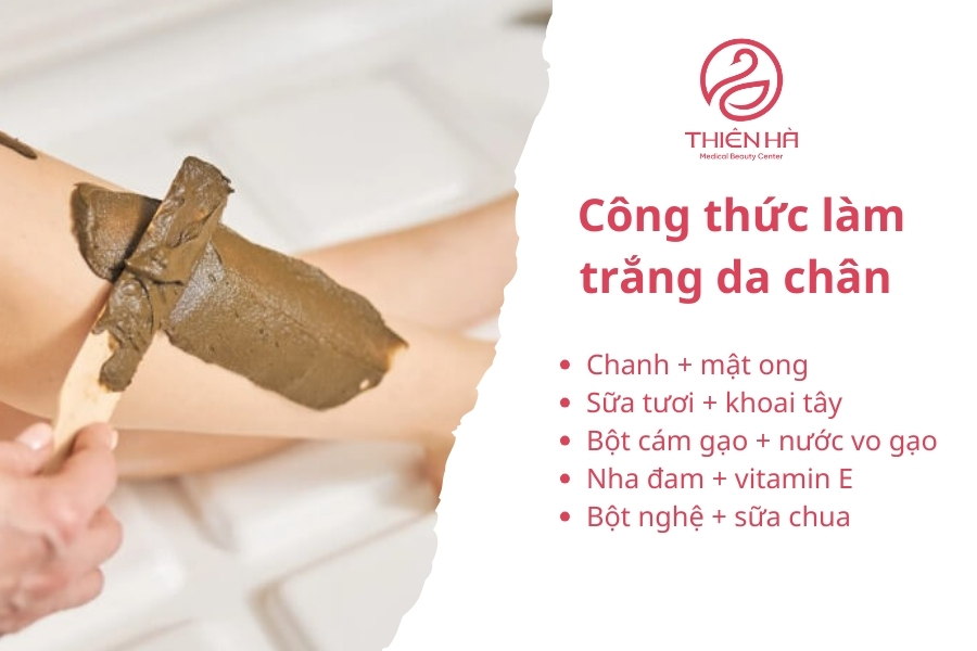 Cách làm trắng da chân bằng nguyên liệu thiên nhiên không chỉ giúp da chân trắng sáng và đều màu mà còn an toàn và lành tính. 