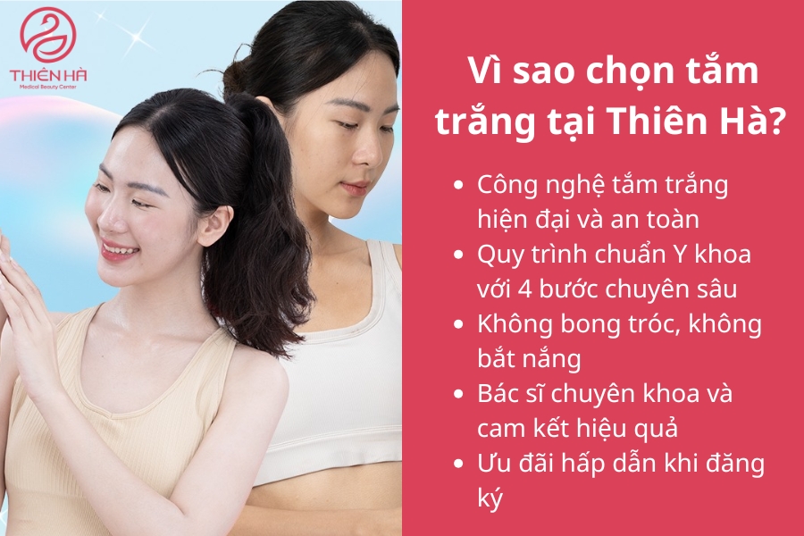 Tắm trắng da chân tại Viện Thẩm Mỹ Thiên Hà là giải pháp hoàn hảo để sở hữu đôi chân trắng sáng, mịn màng và không bắt nắng. 