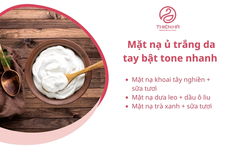 Mặt nạ ủ trắng da tay từ nguyên liệu thiên nhiên không chỉ giúp bật tone nhanh chóng và an toàn mà còn dưỡng ẩm và làm mềm mịn da tay hiệu quả.