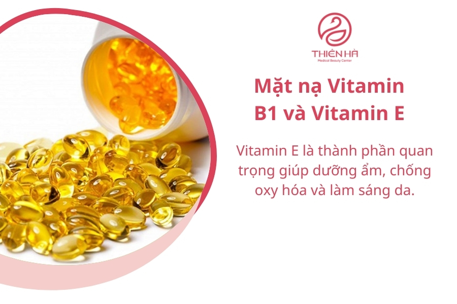 Vitamin B1 kết hợp với vitamin E 