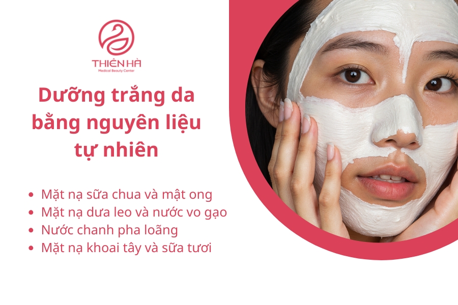Đắp mặt nạ bằng các nguyên liệu tự nhiên có thể làm dịu da tức thì sau khi tiếp xúc trực tiếp với ánh nắng