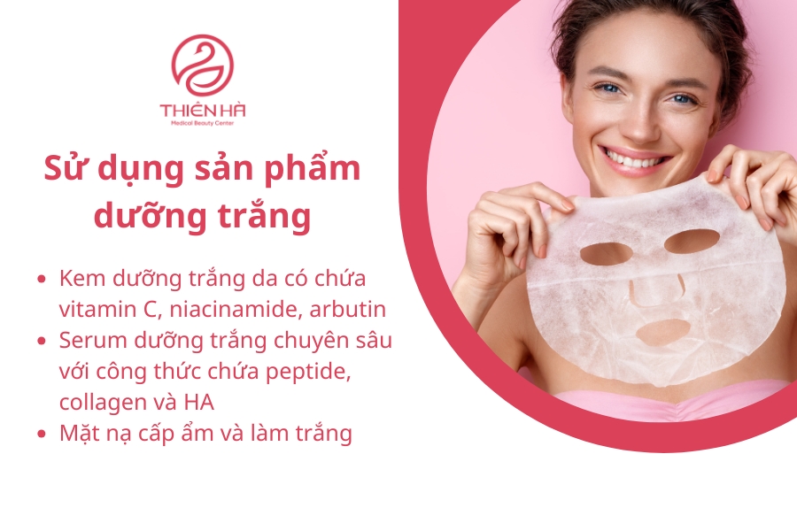 Khi sử dụng sản phẩm dưỡng trắng, bạn cần lựa chọn thương hiệu uy tín và phù hợp với làn da của mình để tránh tình trạng kích ứng.