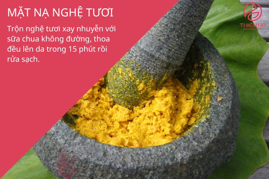 Mặt nạ nghệ tươi được nhiều mẹ bỉm tin tưởng về khả năng làm sáng da