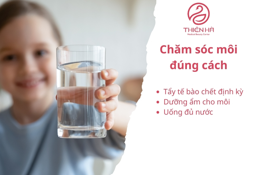Cách chăm sóc môi cơ bản tại nhà 