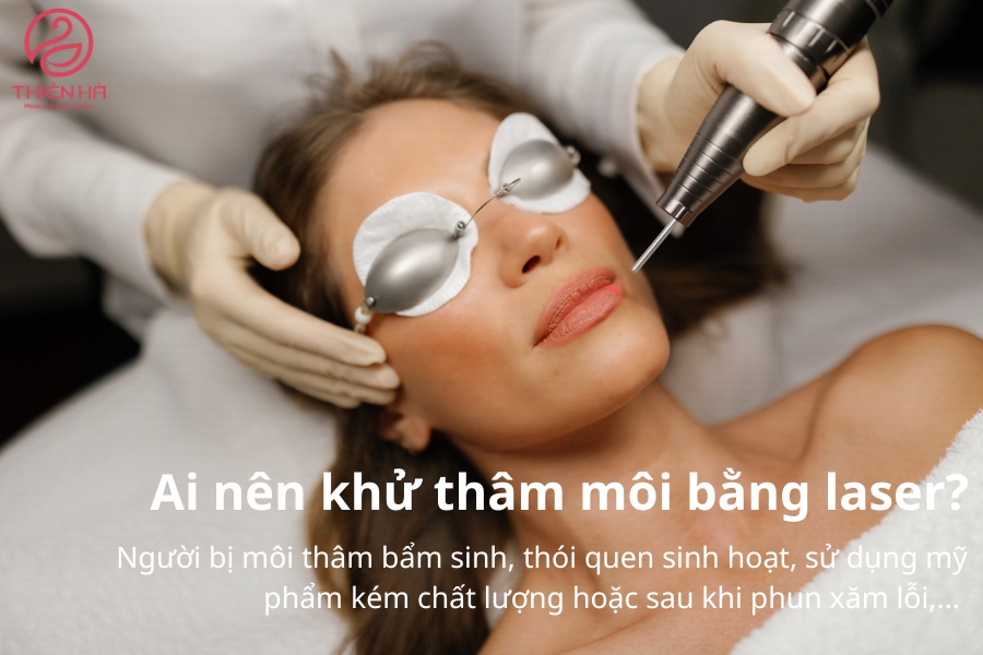 Nếu bạn muốn lấy lại đôi môi hồng hào mà không cần đến phương pháp phun xăm, khử thâm môi bằng laser là lựa chọn an toàn và hiệu quả.