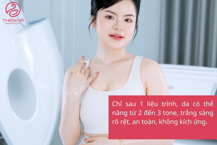 Rất nhiều khách hàng đã trải nghiệm và đánh giá cao về dịch vụ tắm trắng tại Thiên Hà