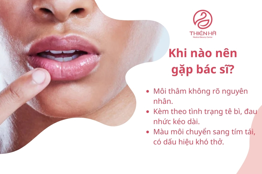 Hãy gặp bác sĩ khi có các dấu hiệu trên