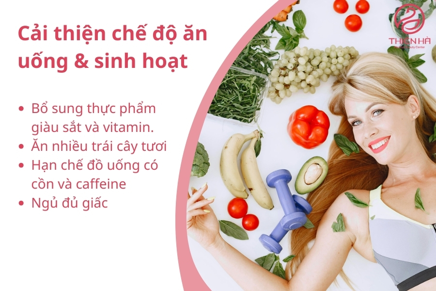 Áp dụng chế độ dinh dưỡng khoa học là cách cải thiện sức khỏe từ bên trong 