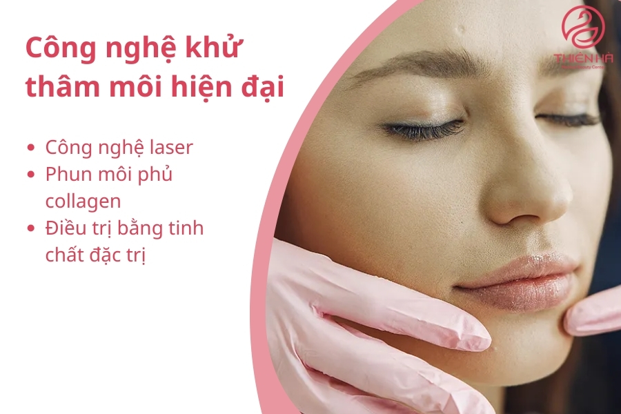 Công nghệ là biện pháp hiệu quả nhất để khử vết thâm đen trên môi