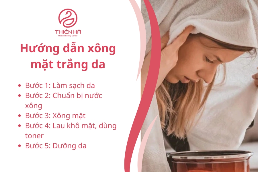 Đảm bảo những bước cơ bản này sẽ giúp việc xông mặt đạt được hiệu quả tối ưu.